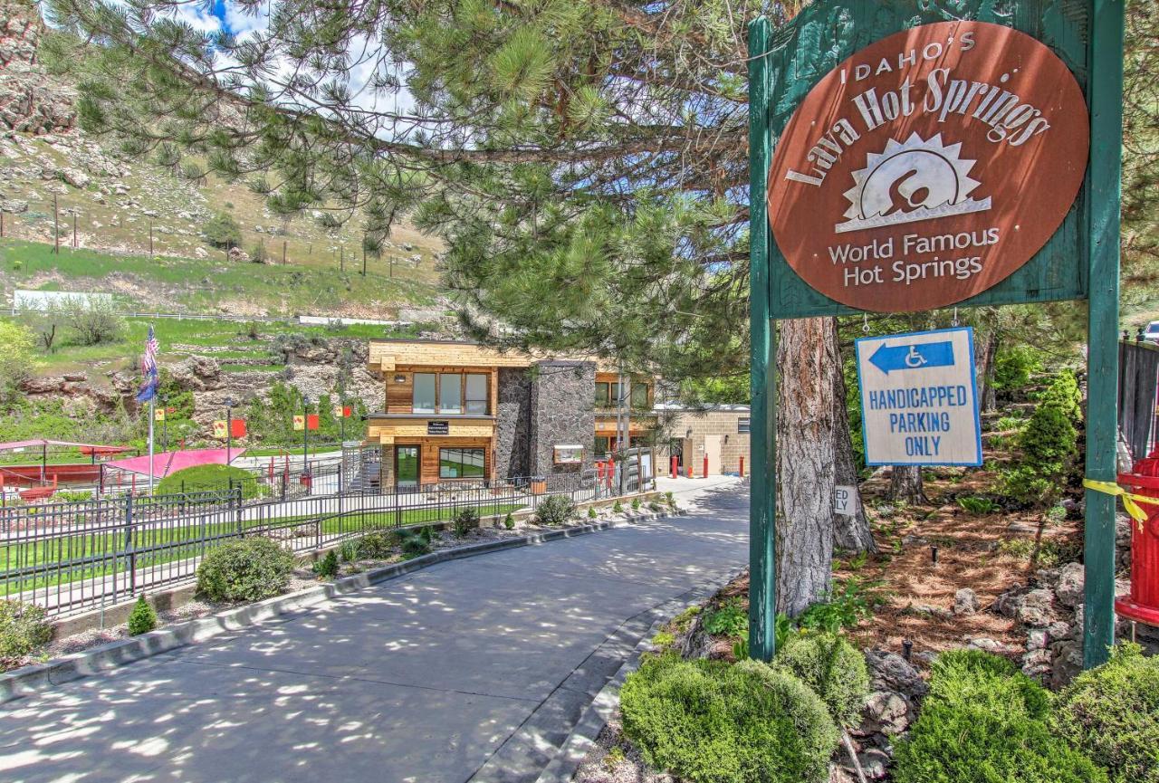 Lovely Lava Hot Springs Studio, Walk To Pools Екстер'єр фото